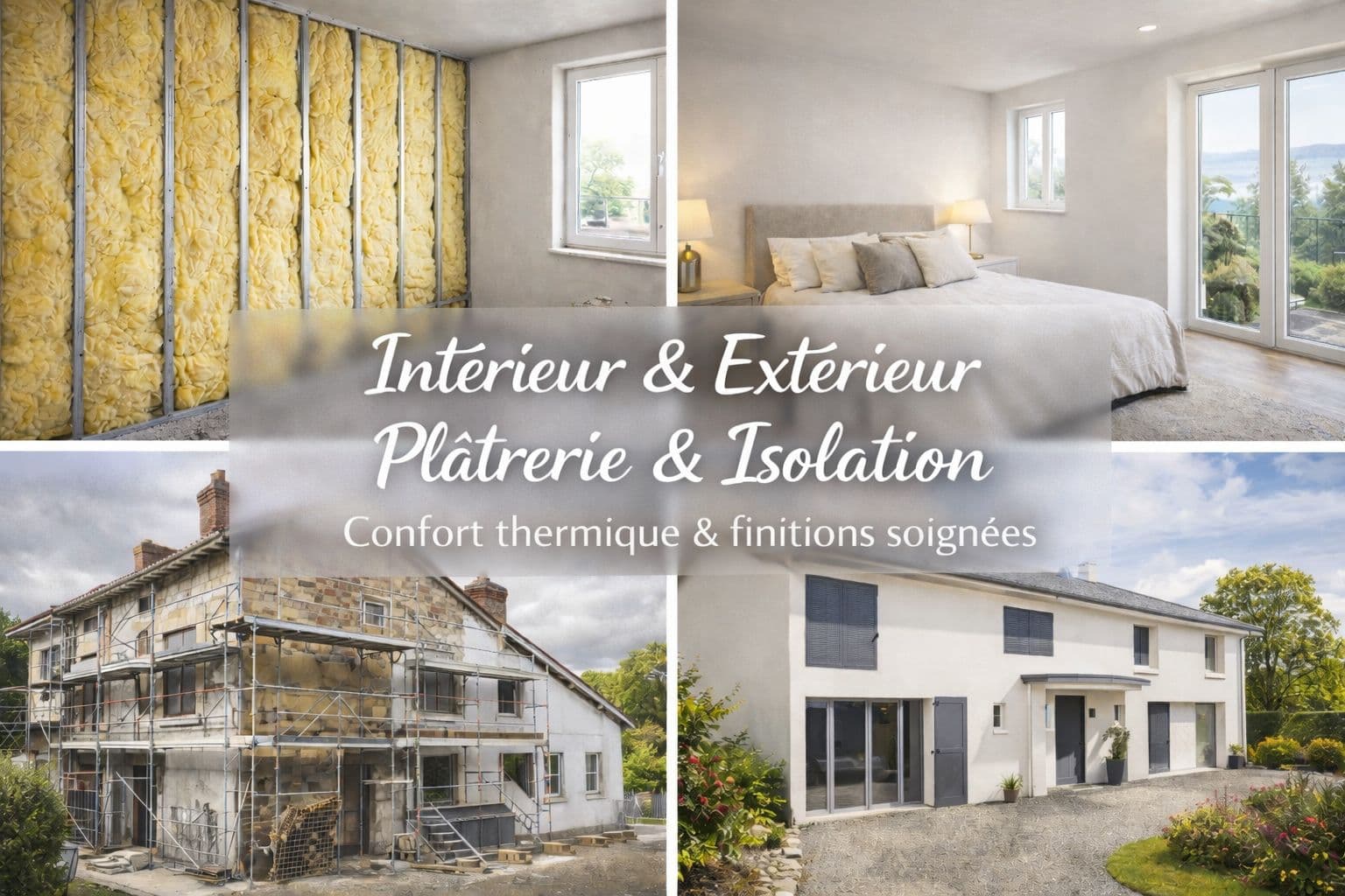 Plâtrerie & isolation